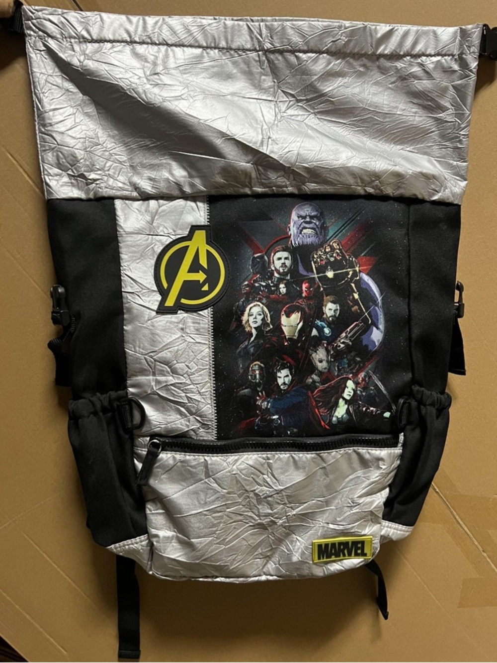Disney Parks Marvel Avengers Infinity Wars Backpack- collectors bag